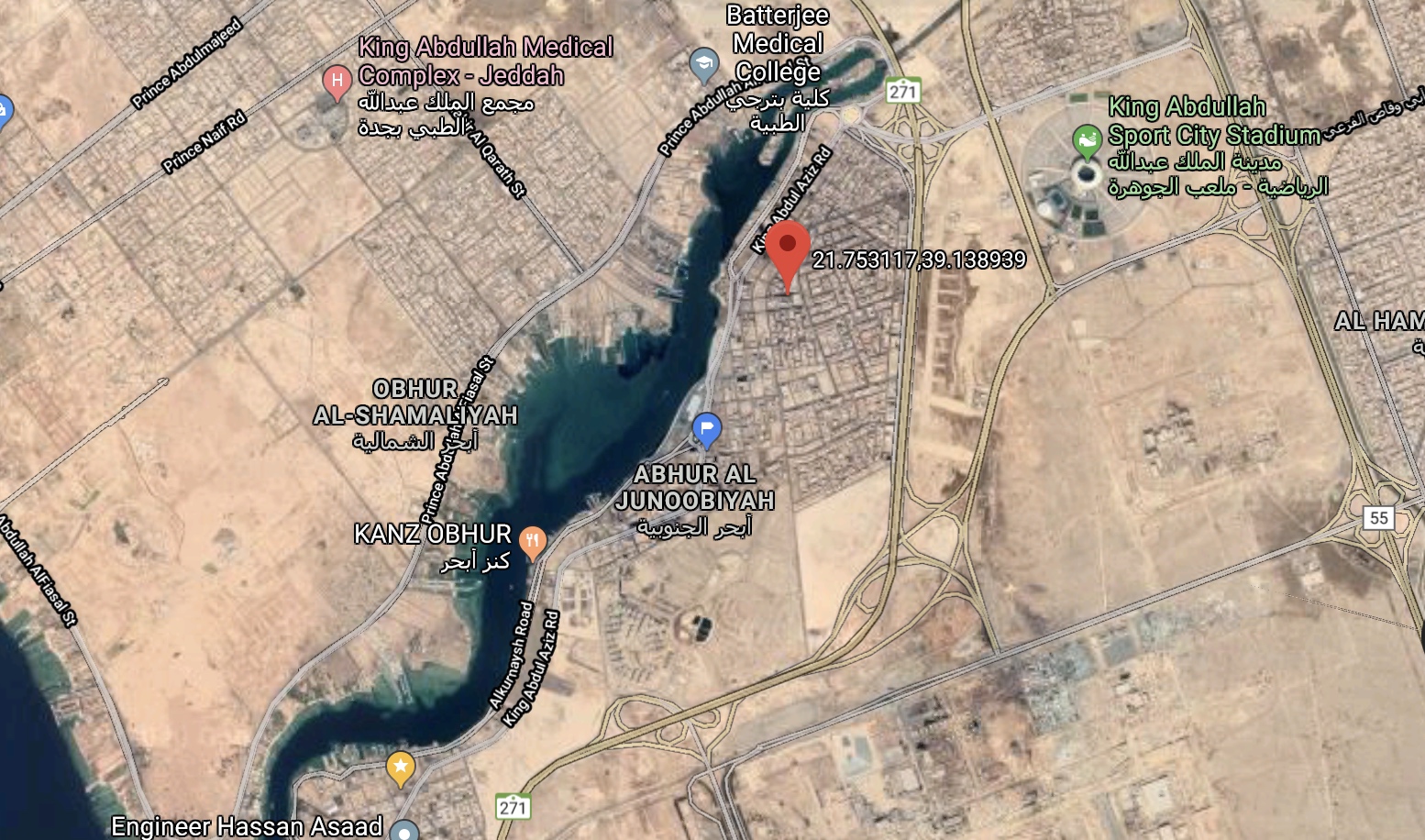 Location b